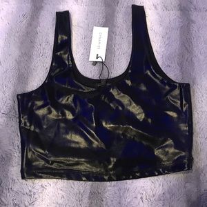 Dynamite scoop crop top